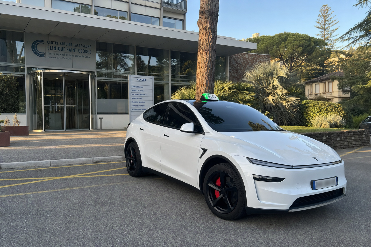 Taxi Draguignan vers le Centre Antoine Lacassagne à Nice — transfert médical Taxis La Dracénie
