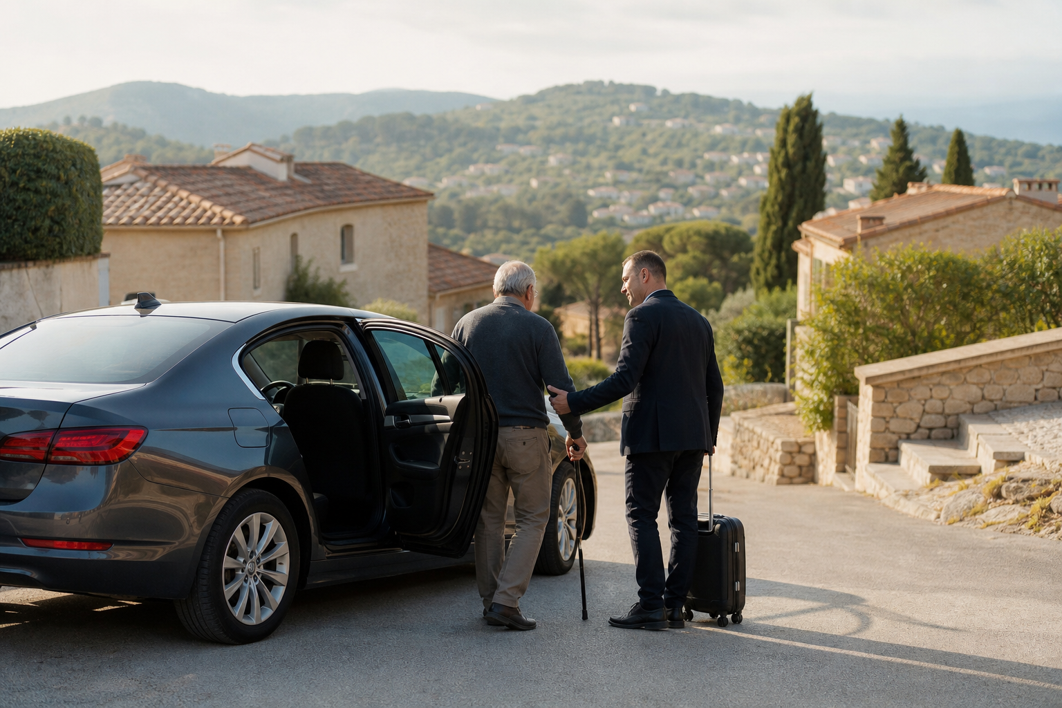Prise en charge à domicile pour un transport assis conventionné en Dracénie